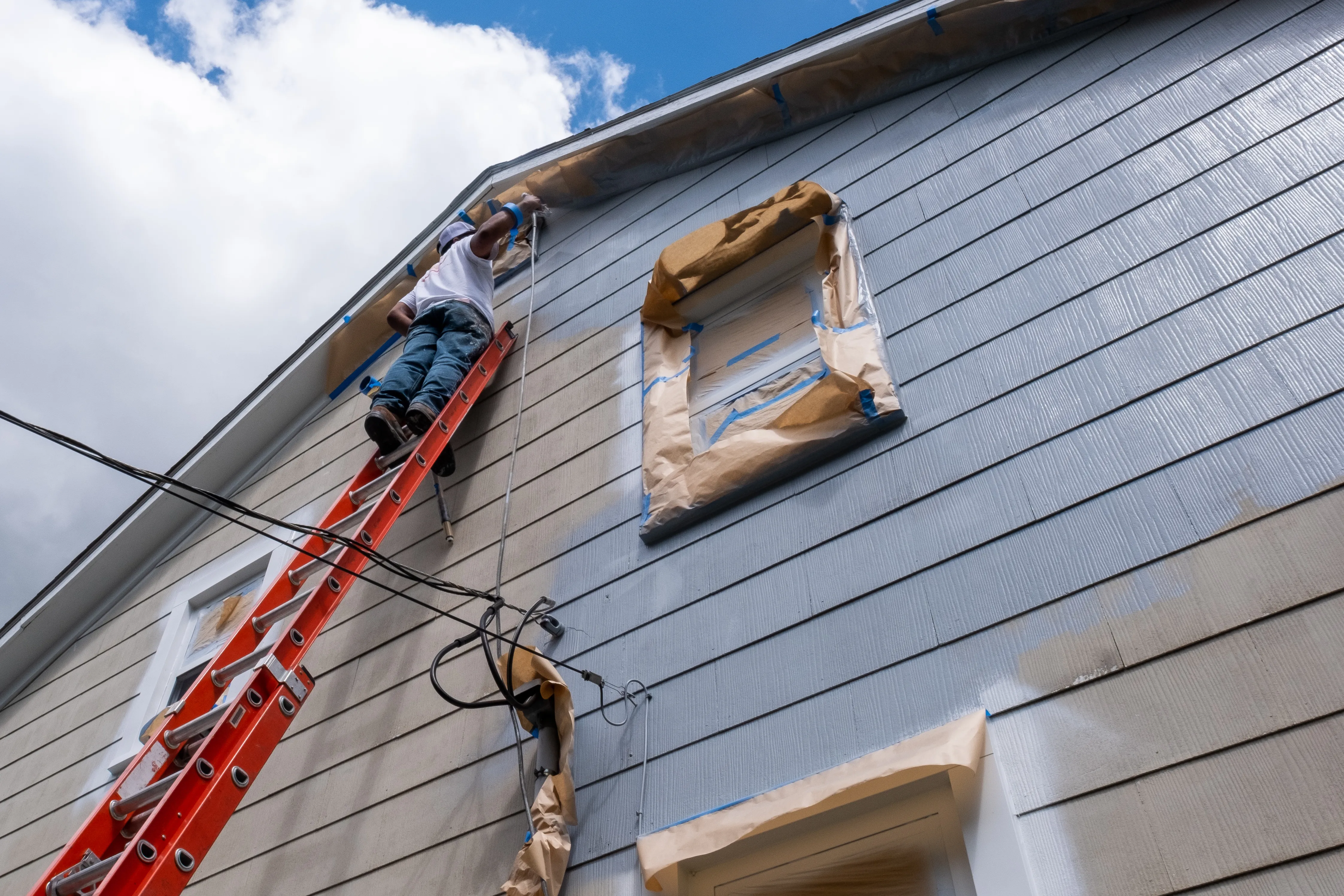 Exterior painting services by George the Painter